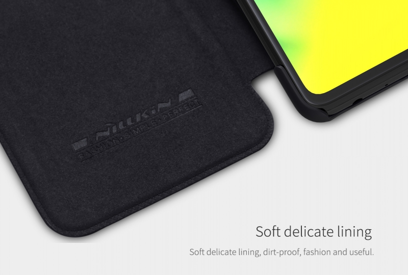 Bao Da Samsung Galaxy A52 Nillkin Qin Chính Hãng được làm bằng da và nhựa cao cấp polycarbonate khá mỏng nhưng có độ bền cao, cực kỳ sang trọng khi gắn cho chiếc dế iu của bạn.